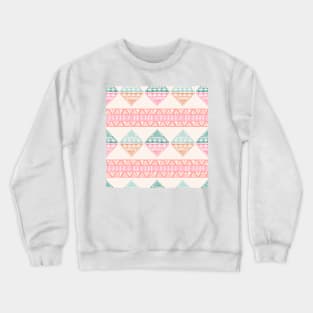 Tribal Pattern Crewneck Sweatshirt